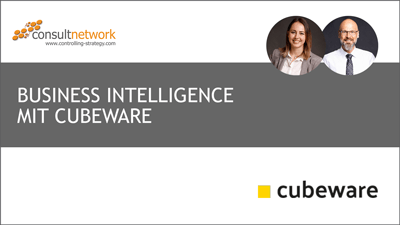 Webinaraufzeichnung: Business Intelligence mit Cubeware