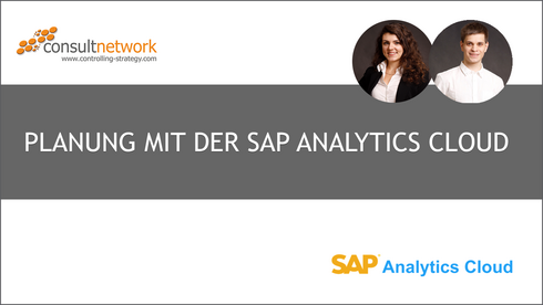 Webinaraufzeichnung Planung mit der SAP Analytics Cloud
