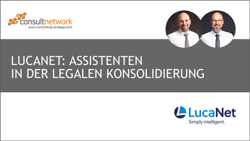 Webinaraufzeichnung: LucaNet - Assistenten in der legalen Konsolidierung
