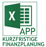 Excel APP "Kurzfristige Finanzplanung" entwickelt von consultnetwork, controlling-strategy