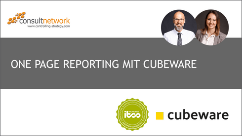 Webinaraufzeichnung: ONE PAGE Reporting mit Cubeware