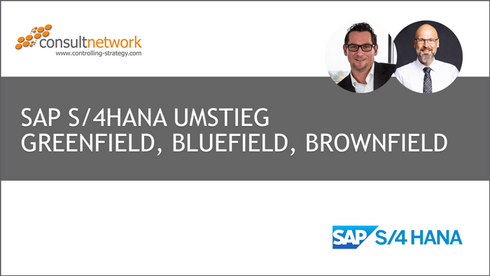 Webinaraufzeichnung SAP S/4HANA Umstieg: Greenfield, Bluefield, Brownfield