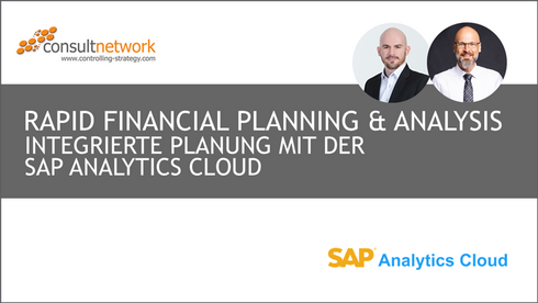 Webinaraufzeichnung Rapid Financial Planning & Analysis - Integrierte Planung mit der SAC