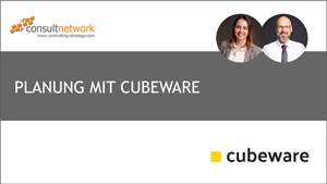Webinaraufzeichnung: Planung mit Cubeware