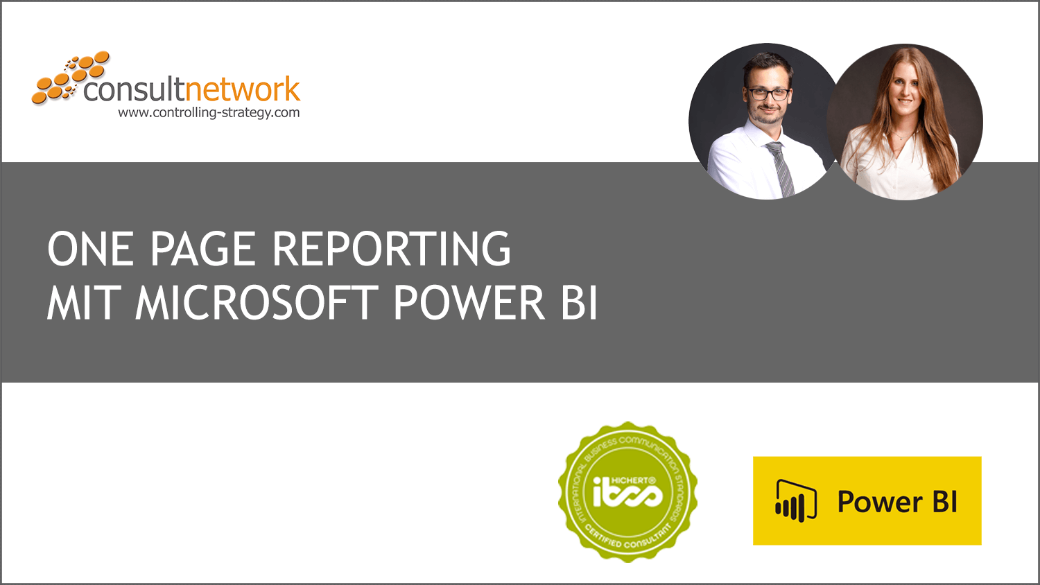 Webinaraufzeichnung: ONE PAGE Reporting mit Microsoft Power BI