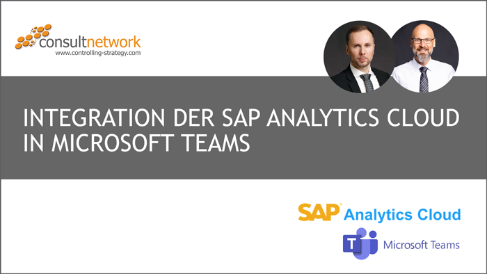 Webinaraufzeichnung: Integration der SAP Analytics Cloud in Microsoft Teams