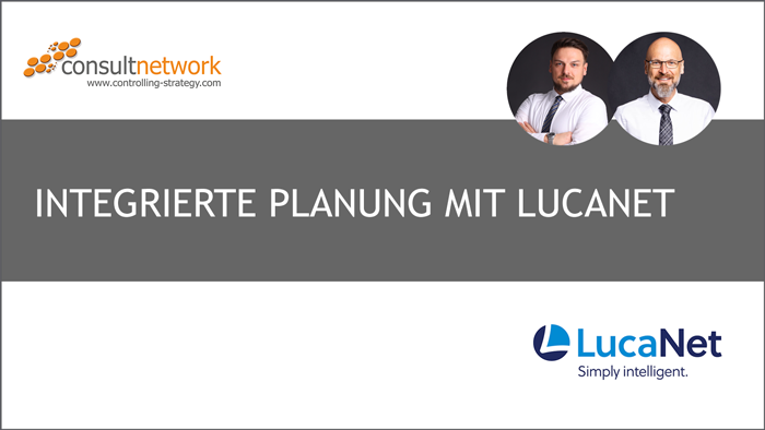 Webinaraufzeichnung Integrierte Planung mit LucaNet