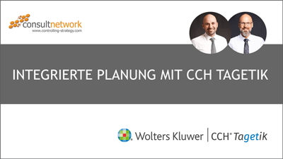 Webinaraufzeichnung: Integrierte Planung mit CCH Tagetik
