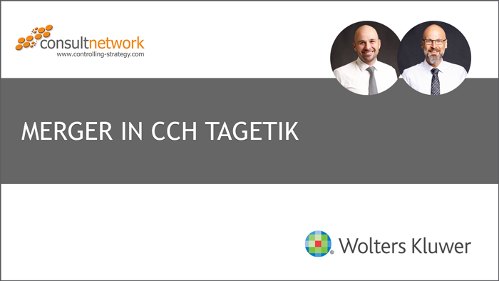 Webinaraufzeichnung: Merger in CCH Tagetik