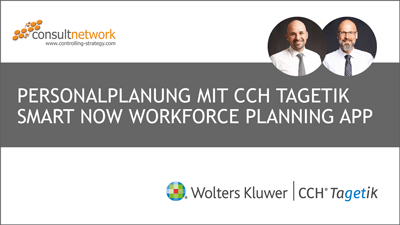 Webinaraufzeichnung: Personalplanung mit CCH Tagetik Smart NOW Workforce Planning App