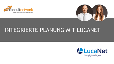 Webinaraufzeichnung: Integrierte Planung mit LucaNet