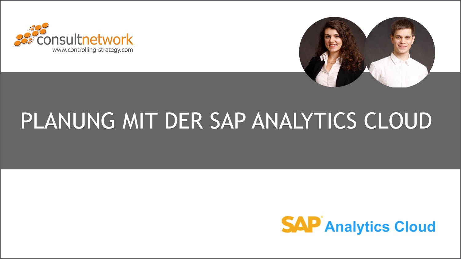 Webinaraufzeichnung Planung mit der SAP Analytics Cloud