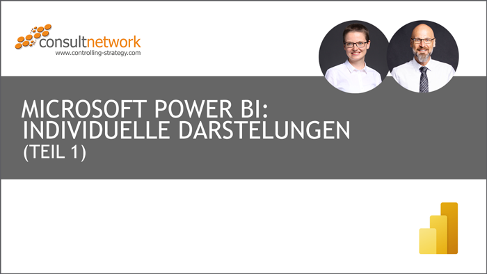 Webinaraufzeichnung Microsoft Power BI: Individuelle Darstellungen (Teil 1)