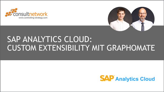 Webinaraufzeichnung SAP Analytics Cloud: Custom Extensibility mit graphomate