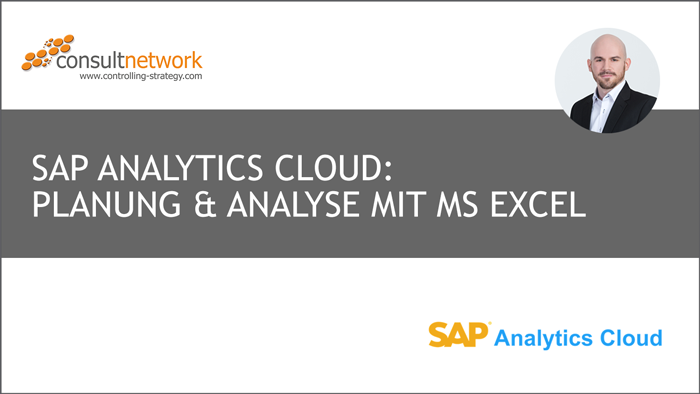 Webinaraufzeichnung: SAP Analytics Cloud: Planung & Analyse mit MS Excel