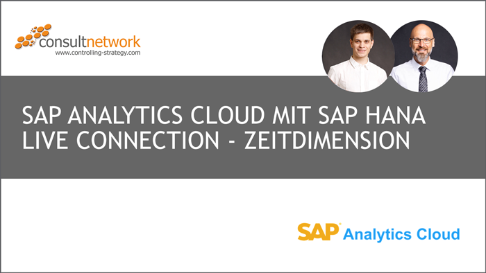 Webinaraufzeichnung: SAP Analytics Cloud mit SAP HANA Live Connection - Zeitdimension