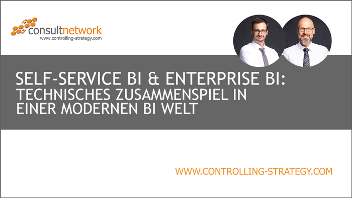 Webinaraufzeichnung Self-Service BI & Enterprise BI: Technisches Zusammenspiel in einer modernen BI Welt