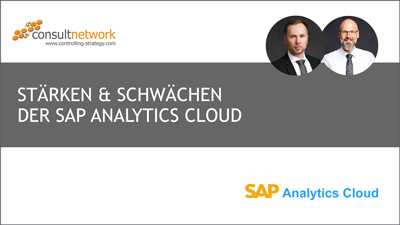 Webinaraufzeichnung: Stärken & Schwächen der SAP Analytics Cloud