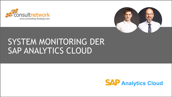 Webinaraufzeichnung: System Monitoring der SAP Analytics Cloud
